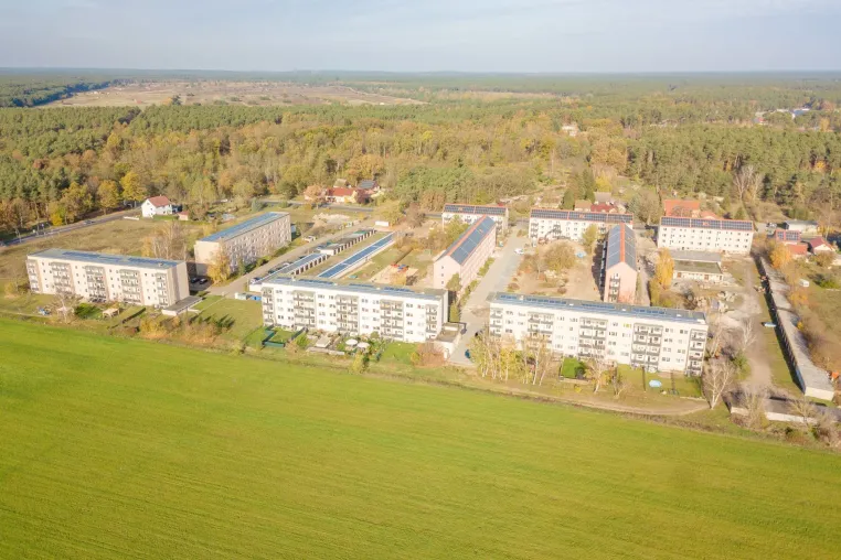 Bild: Plattenbausiedlung wird zum ökologischen Vorzeigequartier