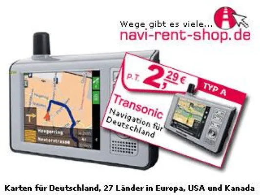 Bild: Teure Navigationssysteme nicht Kaufen sondern kostengünstig Mieten