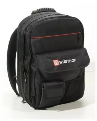 Bild: Wüsthof Kochrucksack - jetzt hat der Koch beim Transport seiner Messer die Hände frei.