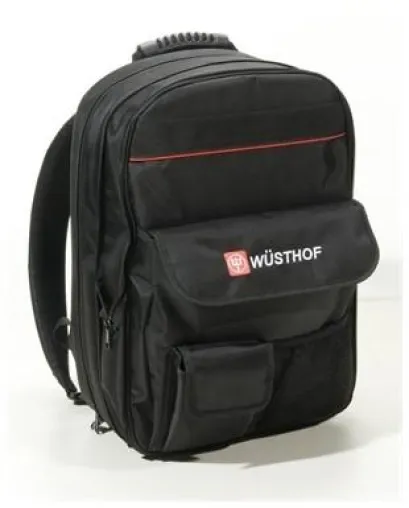 Bild: Wüsthof Kochrucksack - jetzt hat der Koch beim Transport seiner Messer die Hände frei.