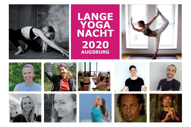 Yoga in Augsburg – entspannen, Gemeinschaft, Gesundheit: Die Lange Yoga Nacht 2020 im annahof und online Bild: Yoga in Augsburg – entspannen, Gemeinschaft, Gesundheit: Die Lange Yoga Nacht 2020 im annahof und online