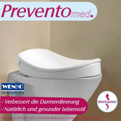 Bild: Prevento med. - Verbessert die Darmentleerung und beugt Darmerkrankungen vor.