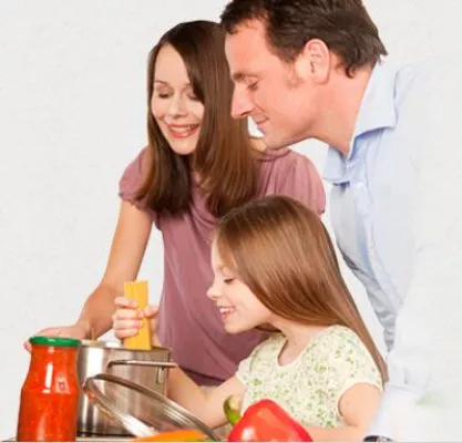 Bild: Gesund bis ins hohe Alter durch gesunde Ernährung