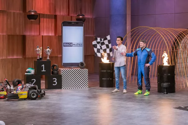 Bild: Racemates tritt in VOX's "Die Höhle der Löwen" auf und präsentiert innovative Motorsport-Plattform