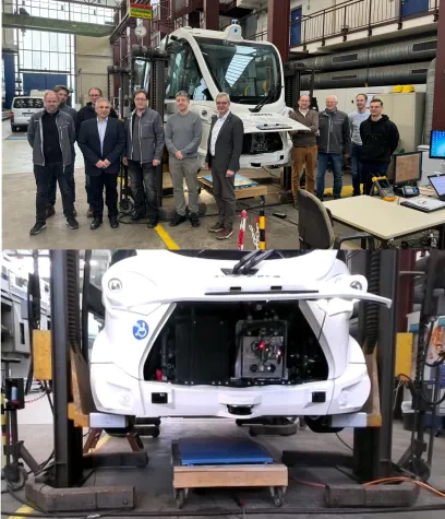 Wichtiger Meilenstein für MILAS (Modulare intelligente induktive Ladesysteme für autonome Shuttles) Bild: Wichtiger Meilenstein für MILAS (Modulare intelligente induktive Ladesysteme für autonome Shuttles)