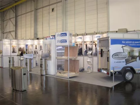 AirClean und ZipLess auf der IFH/Intherm in Nürnberg Bild: AirClean und ZipLess auf der IFH/Intherm in Nürnberg