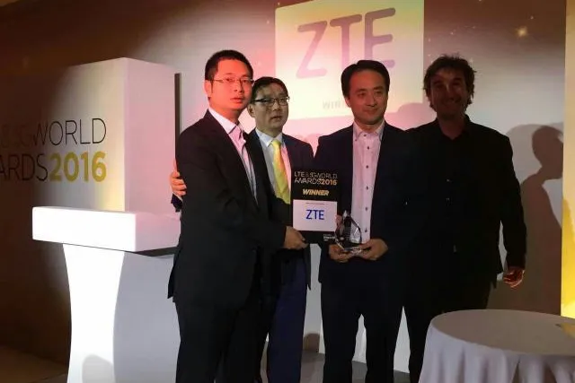 ZTE vCN als bestes Kernnetz-Produkt auf dem 5G World Summit 2016 ausgezeichnet Bild: ZTE vCN als bestes Kernnetz-Produkt auf dem 5G World Summit 2016 ausgezeichnet