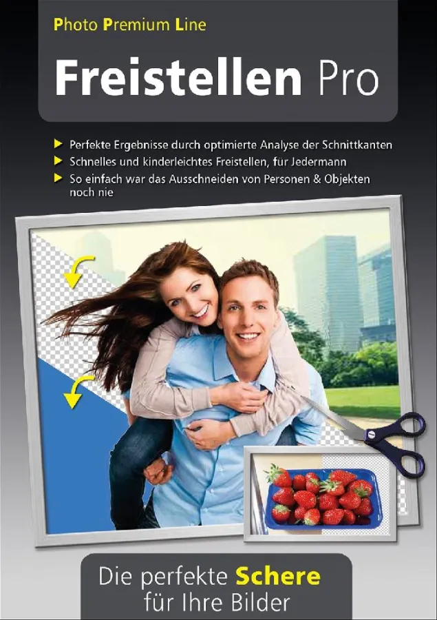 Per Mausklick Personen und Objekte exakt vom Hintergrund trennen und vielfältig weiter nutzen.