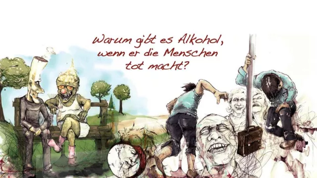 Bild: Pionierfilm unterstützt Kampagne gegen Alkohol und Nikotinsucht bei Kindern und Jugendlichen.