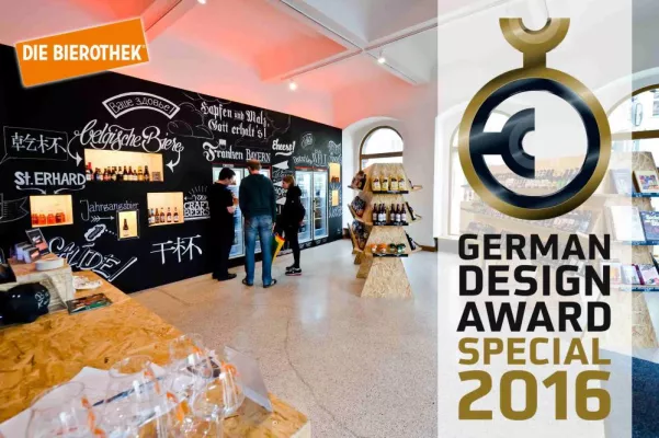Bild: Bierothek® mit German Design Award ausgezeichnet