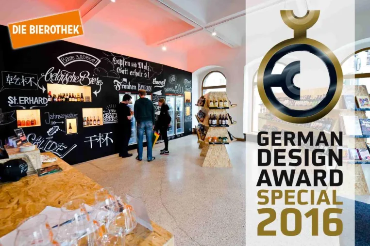 Bild: Bierothek® mit German Design Award ausgezeichnet