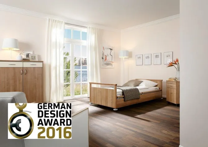Niedrigpflegebett sentida 6 erhält German Design Award Bild: Niedrigpflegebett sentida 6 erhält German Design Award