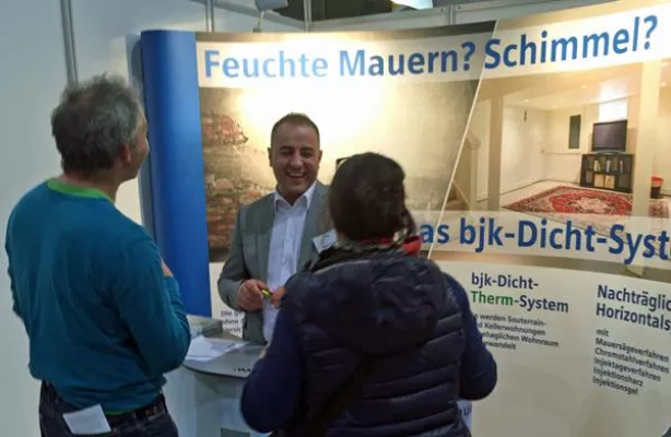Bild: bautenschutz katz erstmals auf der Bau und Energiemesse Regensburg