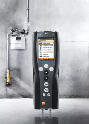 Bild: testo 324: High-End-Gerät für Messungen an Gas- und Wasserleitungen