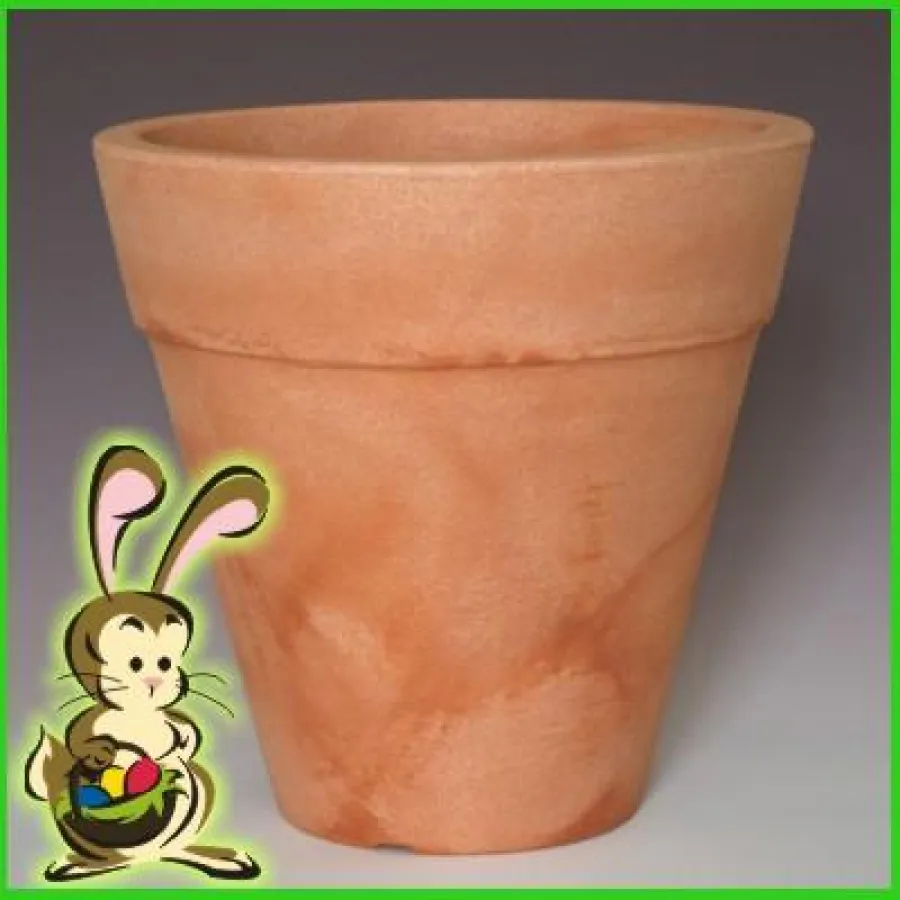 Osterspecial: Pflanzvase Tom in Terrakottaoptik