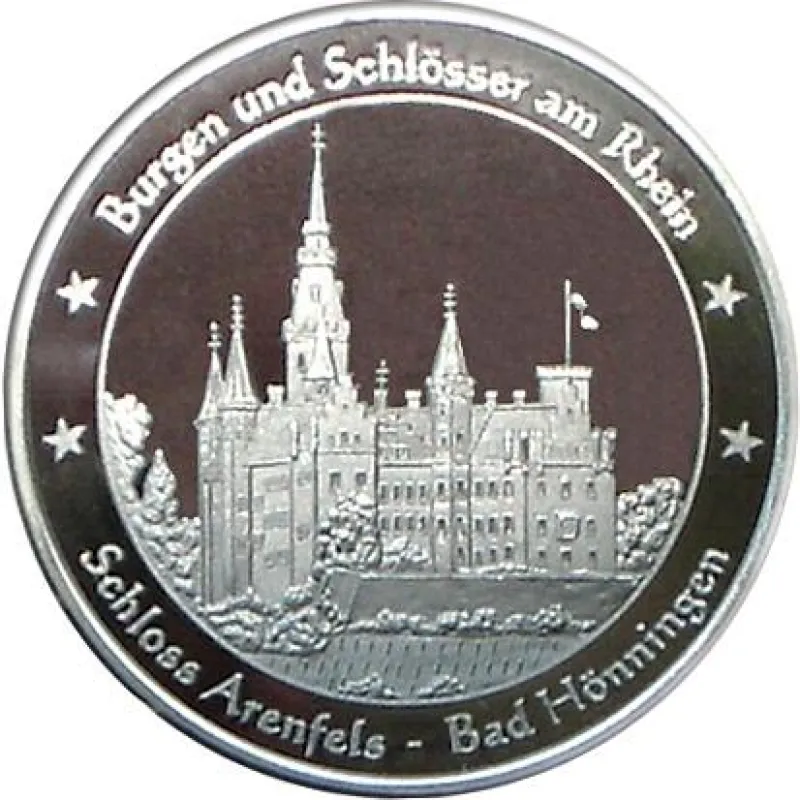 Schloss Arenfels um 1850