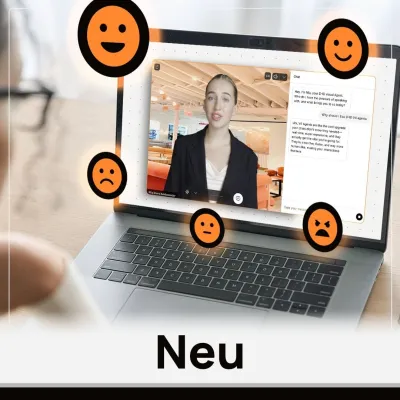 Bild: D-ID stellt V4 Expressive Visual Agents für Echtzeit-Interaktionen vor