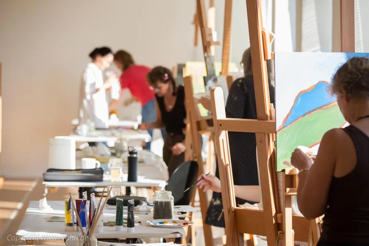Malen lernen kann jeder! Kunstkurse an der FKAHH