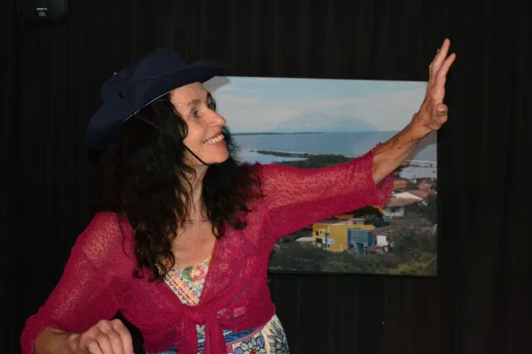 Bild: Beate Sarrazin inszeniert "Der Fahrradträumer". Premiere