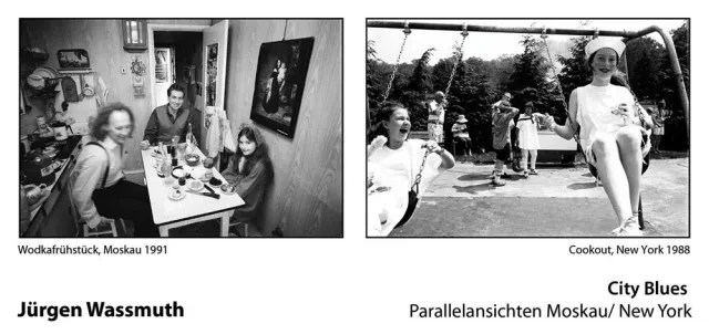 Bild: City Blues_Parallelansichten Moskau/ New York 1988 - 91