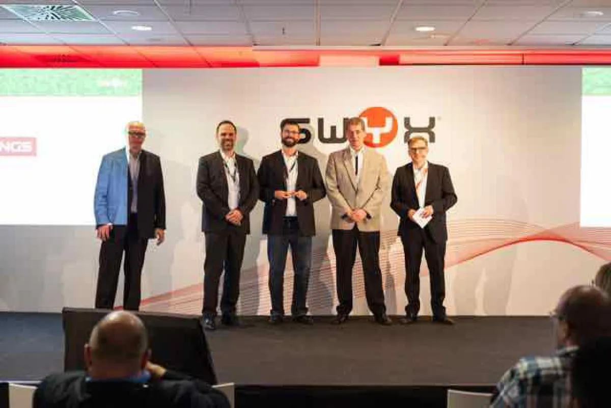 Award-Verleihung während der Partnerkonferenz