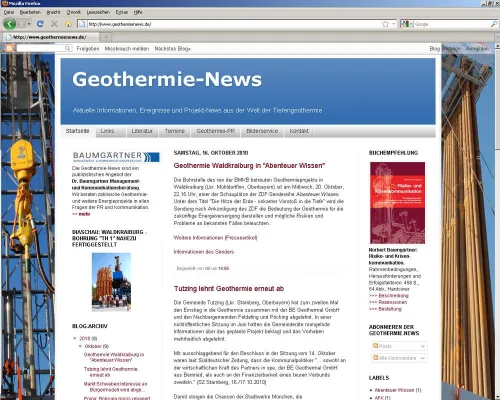 Bild: Neues Informationsportal für Geothermie