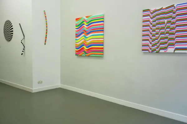 Bild: Optische Illusionen – Cristina Ghetti in der Galerie 100 Kubik in Köln