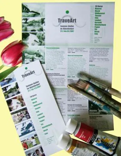 Bild: TraveArt Sommer-Atelier 2007 –  39 Kreativ-Kurse vor den Toren Lübecks