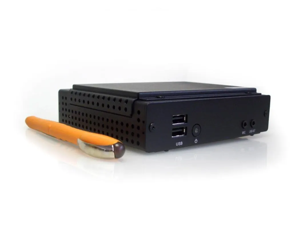 miniPC116 - so klein wie drei aufeinander liegende CD-Hüllen