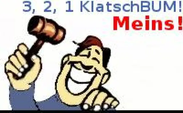 Bild: 3-2-1 KlatschBUM. Meins. Das besondere Auktionsportal
