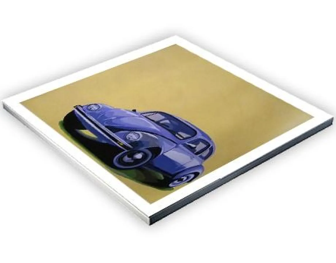 Eine Kaschierung bringt zusätzlich Leben in ein Kunstwerk