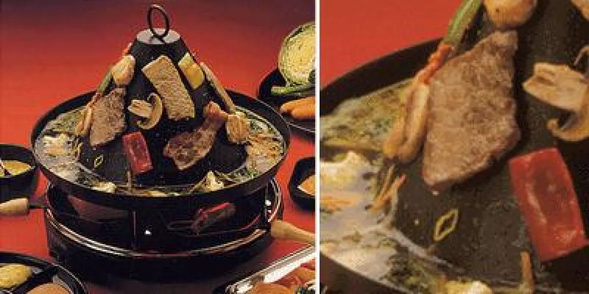 Festliches Kochen am Tisch