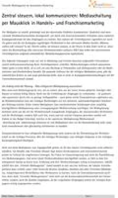 Bild: Neues Fokuspapier von BrandMaker - Virtuelle Mediaagentur im dezentralen Marketing