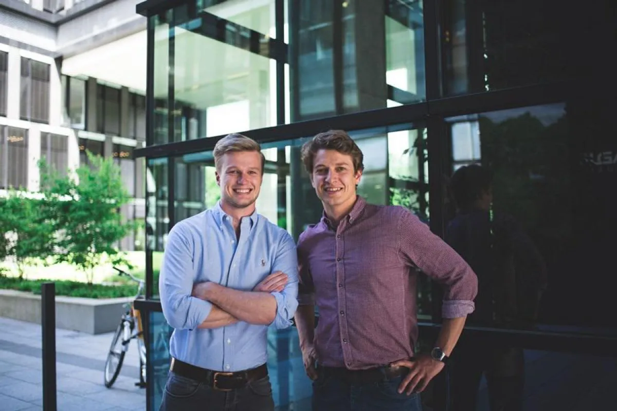 (v.l.n.r.): CTO Michael Siebers, CEO Johannes Siebers