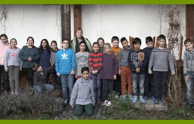 Draußen zuhause: Kasseler Schüler im Umweltzentrum Licherode Bild: Draußen zuhause: Kasseler Schüler im Umweltzentrum Licherode