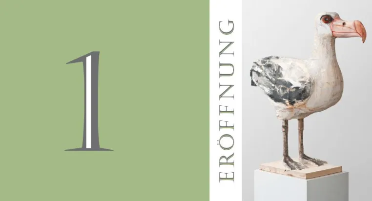 Bild: Tierisches Kunstvergnügen am Ostersonntag: Galerieeröffnung mit Hans Scheib