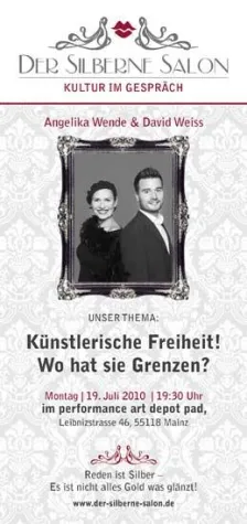 Bild: Angelika Wende legt Salonkultur neu auf