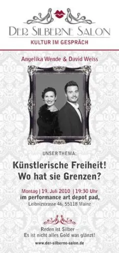 Bild: Angelika Wende legt Salonkultur neu auf
