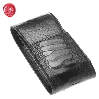 Bild: AX-ALEX Handytasche aus Straußenbein Leder nun für das Vertu Ti Handy