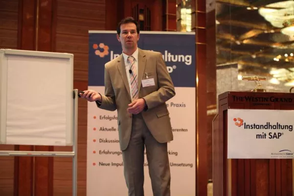 Instandhaltung mit SAP® - 13. Unabhängiger Anwenderkongress für Einsteiger und Profis im Februar 2013 Bild: Instandhaltung mit SAP® - 13. Unabhängiger Anwenderkongress für Einsteiger und Profis im Februar 2013