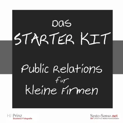 Bild: Starter KIT - PR für kleine Firmen - Das preisgünstige Einstiegs-Package der Prinz Photography