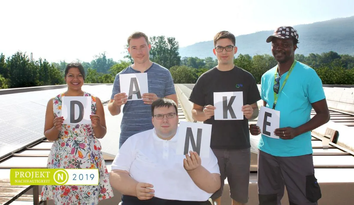 AfB bedankt sich für die Auszeichnung als #projektnachhaltigkeit