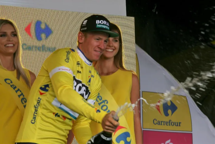 Bild: Tour of Guangxi. Pascal Ackermann gewinnt die 3. Etappe