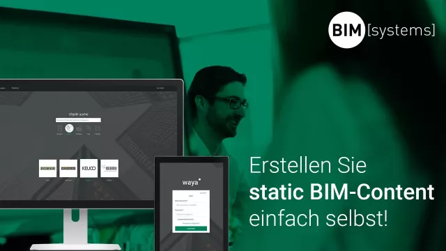 Bild: BIM-Content Creation | static: Einfach automatisiert erstellen!