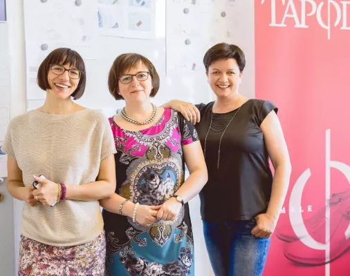 Bild: Neuer Onlineshop für exklusive Damenschuhe und Accessoires – TAPODTS-Schuhe begleiten durch den ganzen Tag.