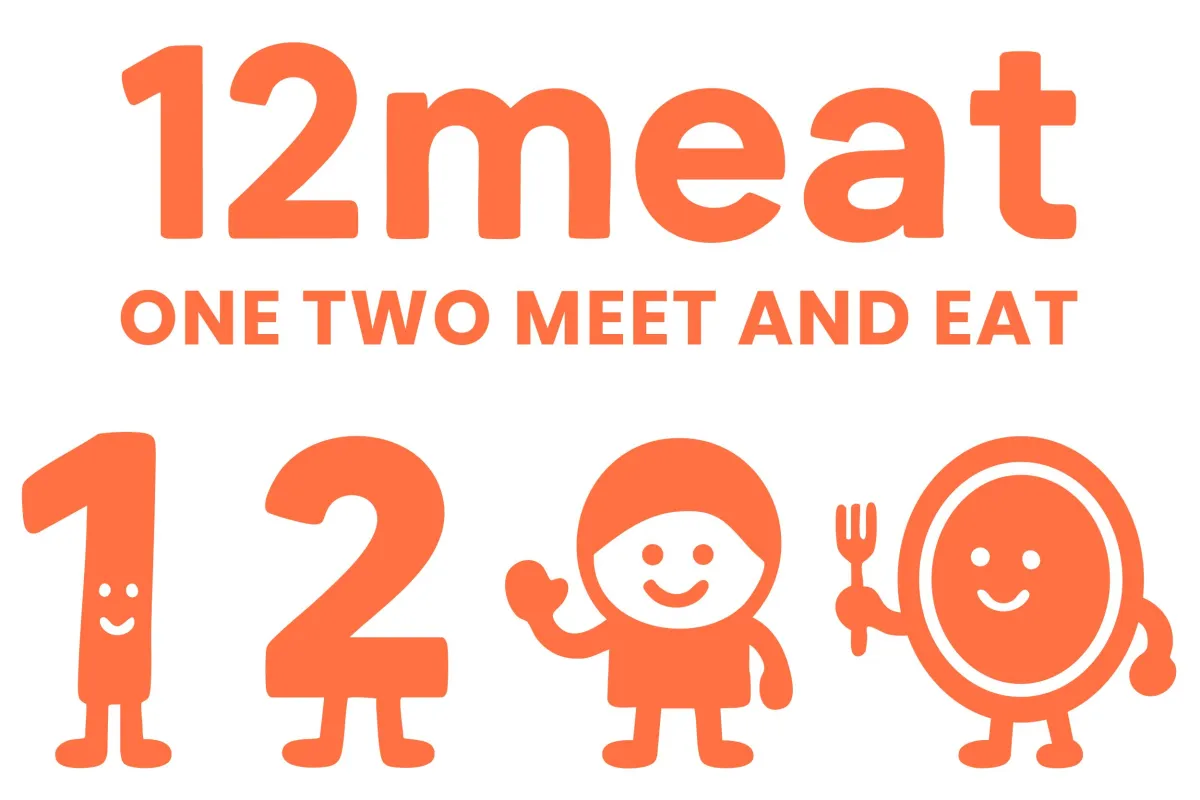 Das Logo der Social-Dining-Plattform 12meat. (© 12meat)