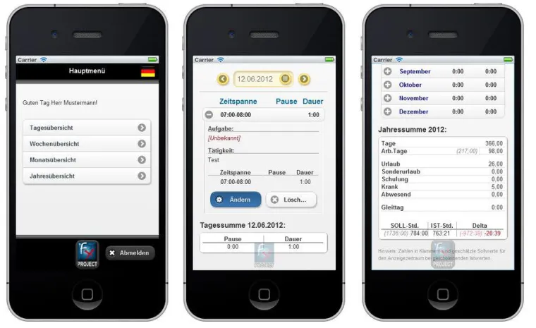 Mobile und individuelle Zeiterfassung mit fx-project Bild: Mobile und individuelle Zeiterfassung mit fx-project