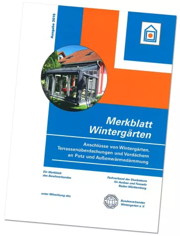 Bild: Neues Merkblatt Wintergärten - Anschlüsse an Putz und Außenwärmedämmung erschienen