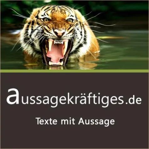 Bild: aussagekräftiges.de liefert Texte mit Aussage