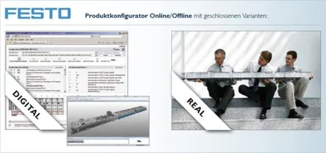 Bild: Festo gibt Patent über Produktkonfiguration für CADENAS Kunden frei